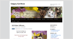 Desktop Screenshot of calgarycatshow.com